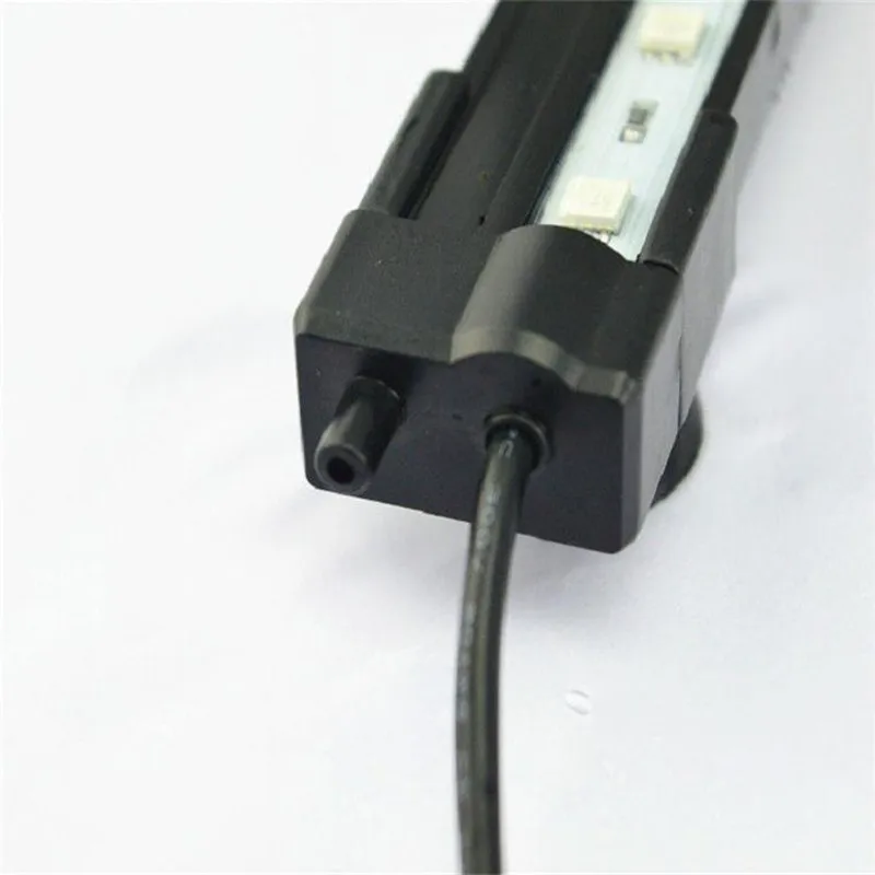 Пузырьковая лампа 68 см цветная RGB SMD аквариумная с воздушными пузырями