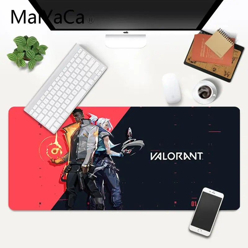 

MaiYaCa VALORANT game DIY Design Pattern Game mousepad XXL Mouse Pad Laptop Desk Mat pc gamer completo for lol/world of warcraft