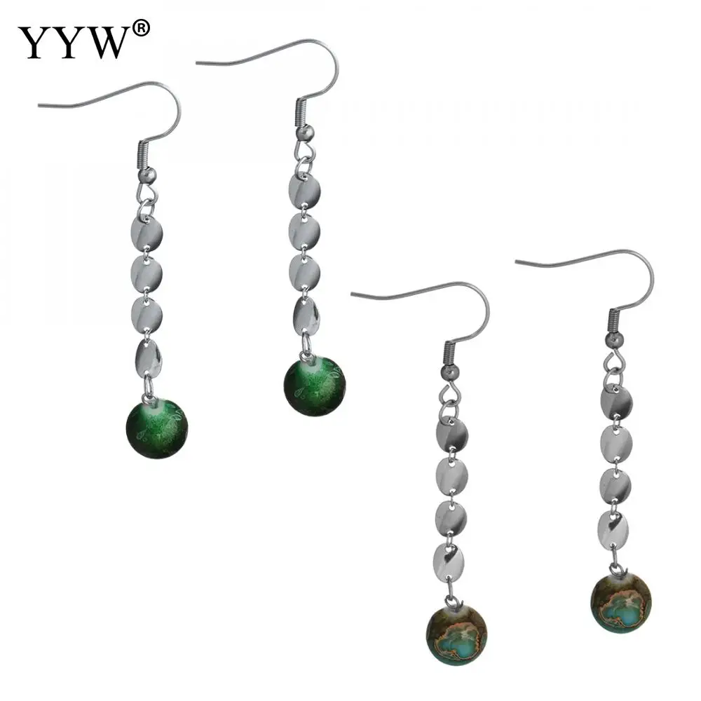 6 пар/лот женские серьги Висячие длинные Подвески Блестки Европейский стиль