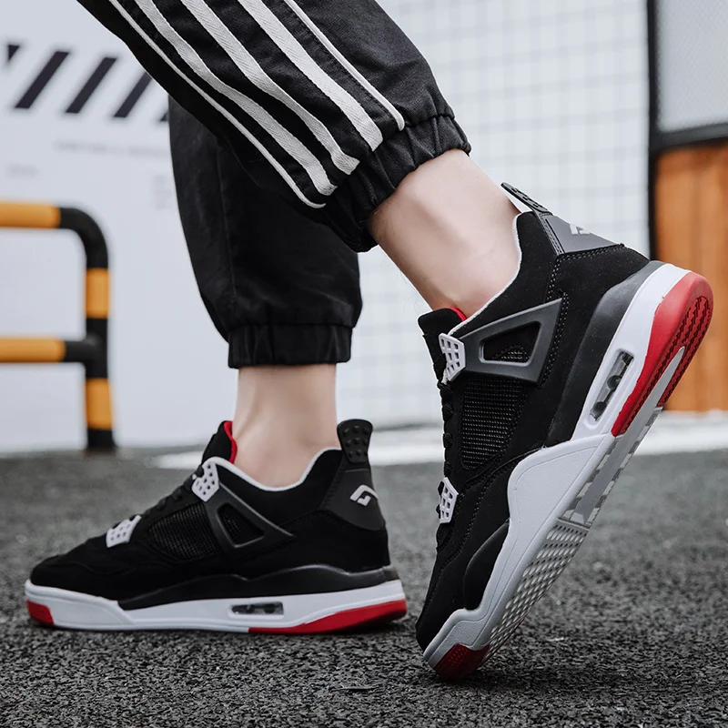 

Fashionable Sports Shoes Fashion Shoes Men Breathable Casual Men's Leather White Mens Man Sneakers Summer Sport For Black