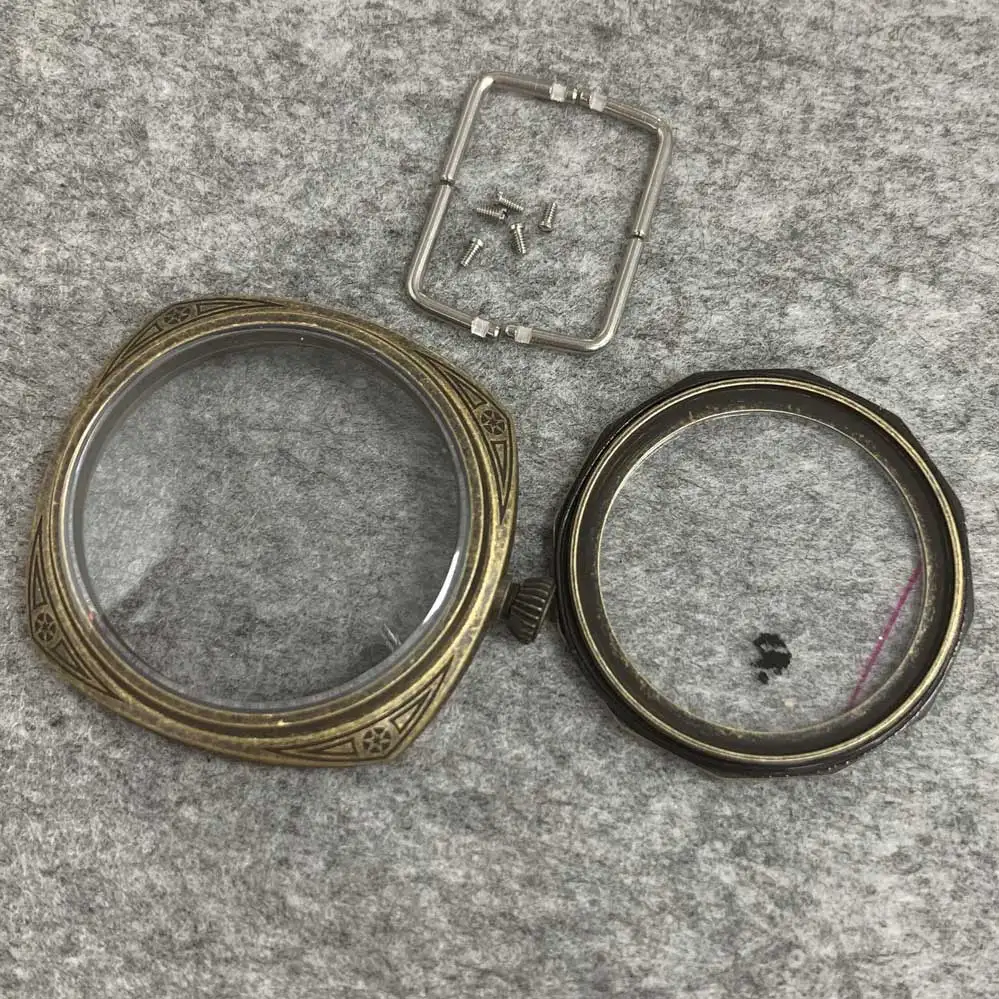 Чехол для часов из нержавеющей стали 316L с гальваническим покрытием и гравировкой