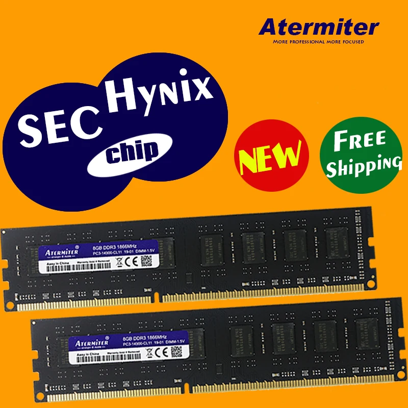 Чип Hynix SEC чип DDR3 2 ГБ 4 ГБ 8 ГБ PC3 1333 1600 1333 МГц 1600 МГц 1866 МГц 8 ГБ ОЗУ память ПК Память модуль памяти настольный компьютер