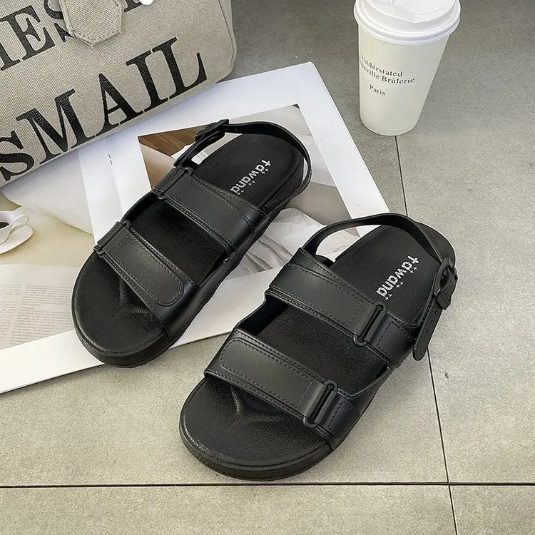 

Women Sandals 2021 summer Buckle Soft Jelly Shoes Female Casual Thick Bottom Comfort Ladies Footwear new designed Fashion Hot