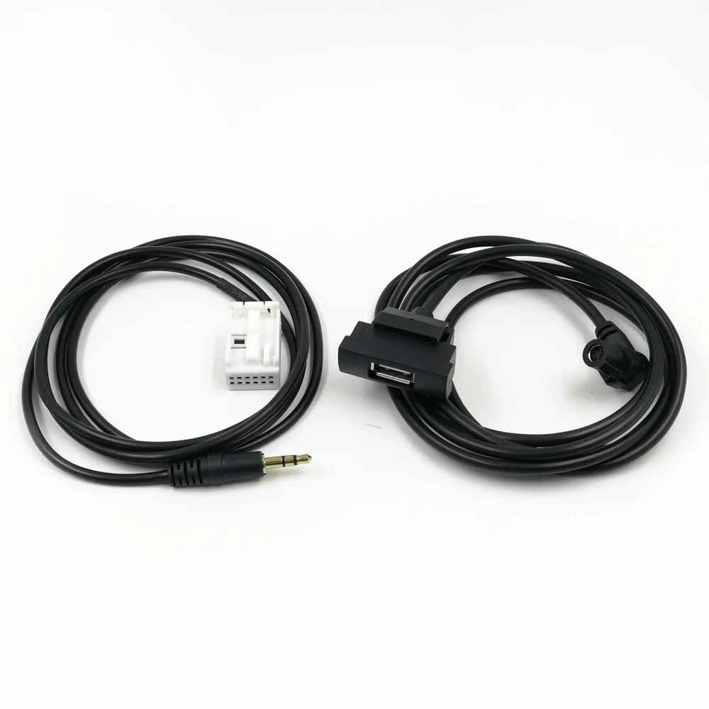 Biurlink 150 см RCD510 RNS315 USB аудио переключатель панель AUX кабель адаптер для Volkswagen Skoda |
