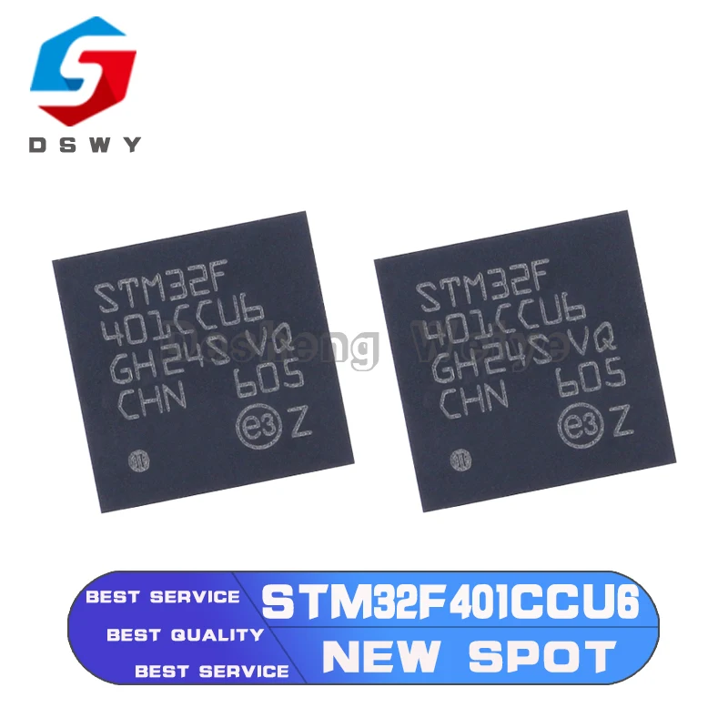 

1pcs/Lot STM32F401CCU6 UFQFPN48 2MCU QFN48 New and Original IC