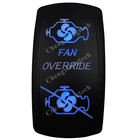 Переключатель вентилятора для автомобиля лодки синий светодиод 5 контактов Переключатель 12 В 20 А переключатель SPST вкл.ВЫКЛ. Аксессуары для Carling Arb Narva 4x4