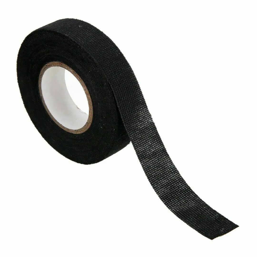 

1 Roll Harness Heat Proof Cloth Tape 32mm*25m For Automotive Electrical Wire Fastening And Fixing Insulating Tape