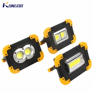 Светодиодный прожсветильник Тор 20 Вт, 4 режима, фонарик Аварийный Рабочий светильник, фонарик для улицы, охоты, кемпинга, лампа с перезаряжаемой батареей