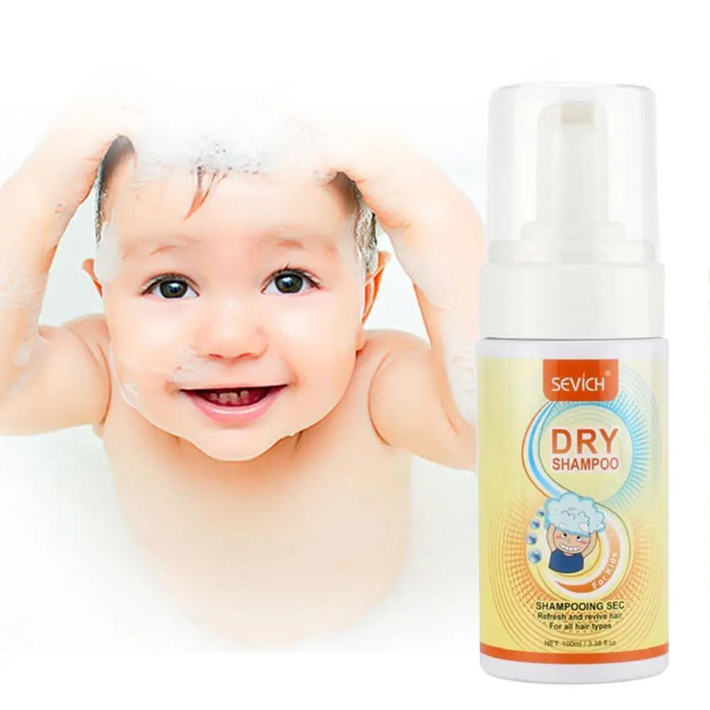 

100ML No washing hair dry shampoo spray Convenient fluffy fast cleaning Dry spray styling bubble N0Q6