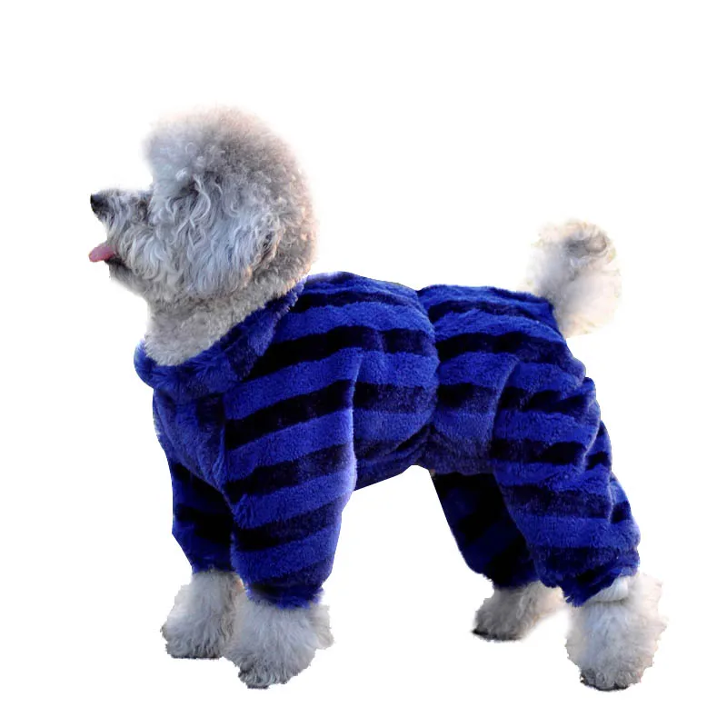 Утепленные теплые домашние животные Щенок Одежда для собак осень зима