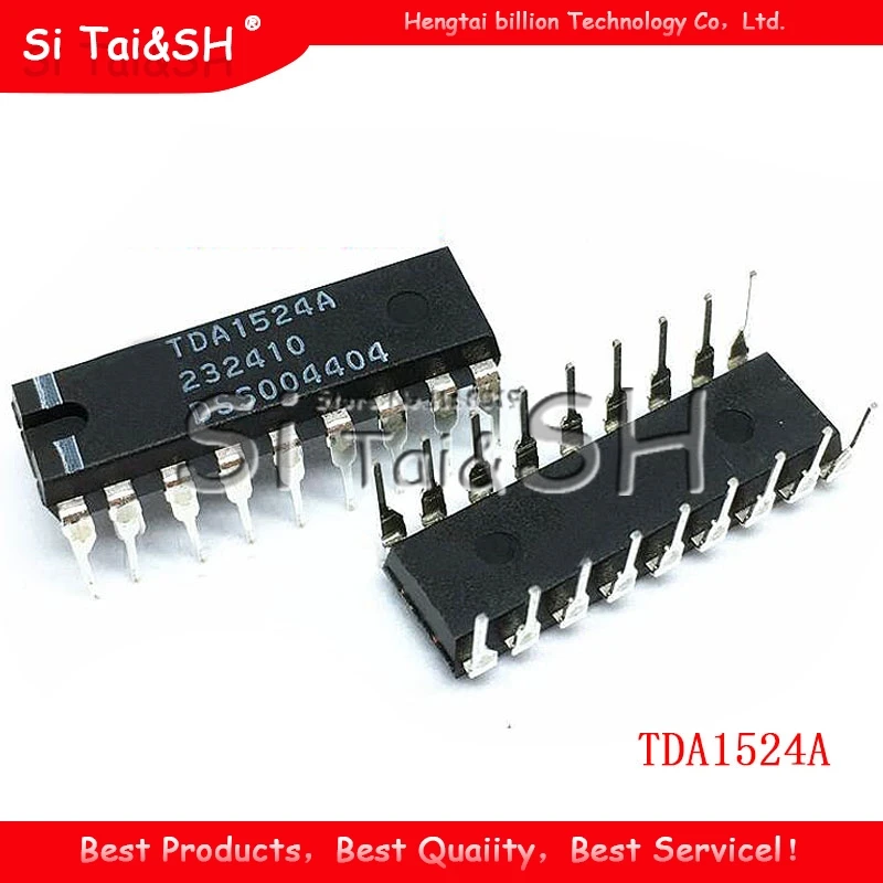 10pcs TDA1524A DIP18 TDA1524 DIP-18 1524A DIP | Integrated Circuits