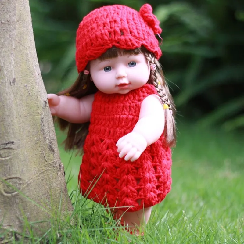 Кукла реборн детская из мягкого винила и силикона 30 см|Куклы| |