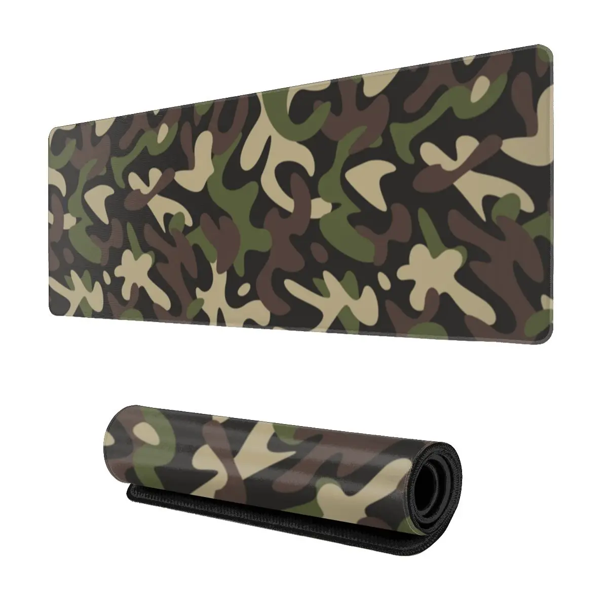 

Camouflage Pattern Keyboard Table Mat Mousepad Big Laptop Fabric Computer Mouse pad