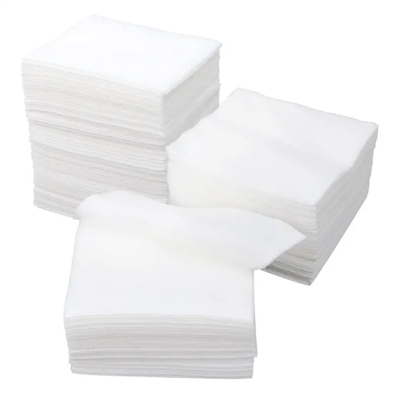 

100/200PCs Non-Woven Bandage Gauze Swab Medical Health Treatment Gauze Sponge Disposable Gauze Pad Cleaning Pads Wound Care