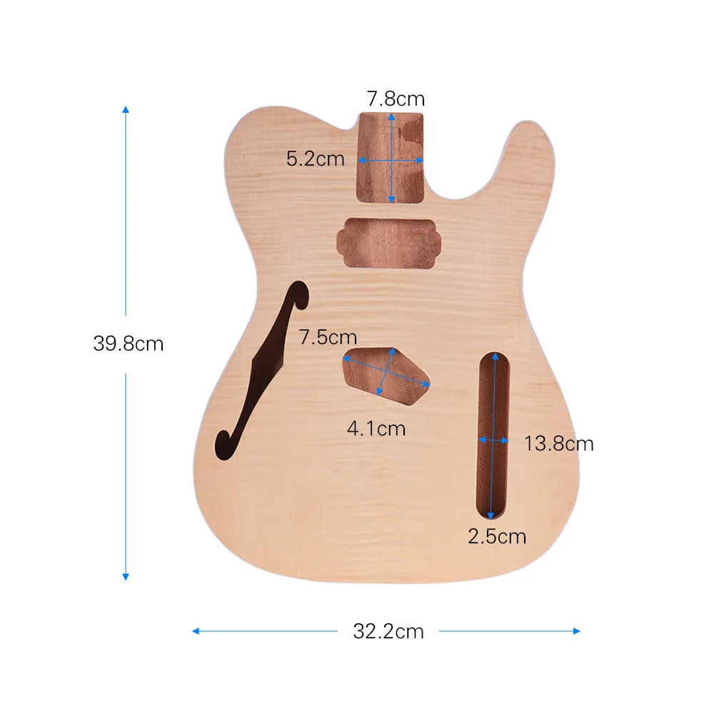 unfinished gitarre körper mahagoni holz blank gitarre barrel für tele stil elektrische gitarren diy teile gitarren zubehör free global