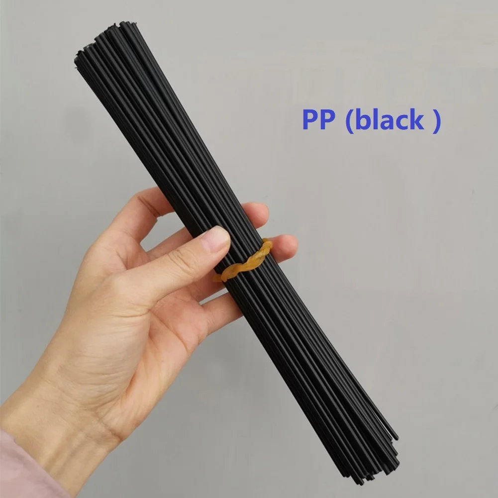 

Plastic Welding Rods 200mm Length ABS/PP/PVC/PE Welding Sticks 5x2.5mm For Plastic Welder 50pcs