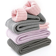 Mallas cálidas de algodón y terciopelo para niñas...