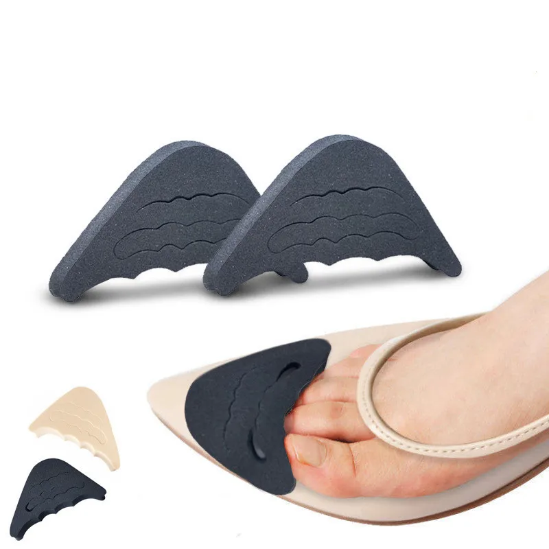 

1 Pair Forefoot Insert Pad For Women High Heels Toe Plug Half Sponge Shoes Cushion Feet Filler Insoles Skid Proof Ease Pain Pads