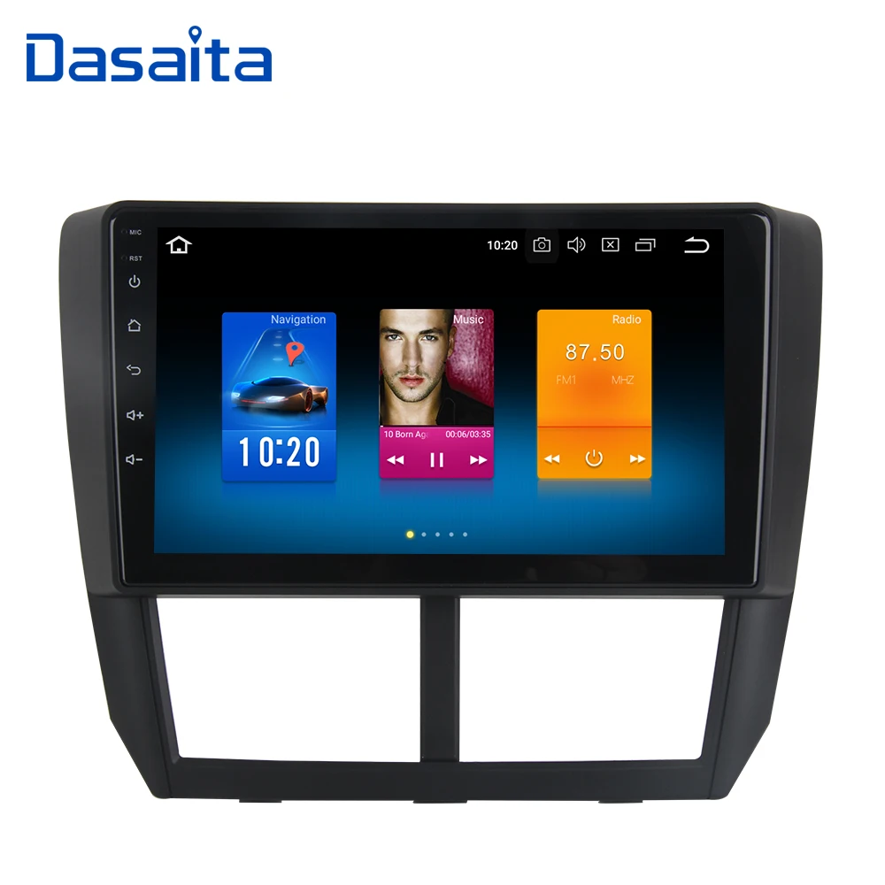 " Android 8,0 Автомагнитола gps для Subaru Forester навигация 2008 2009 2010 2011 2012 головное устройство 4G 32G Восьмиядерный