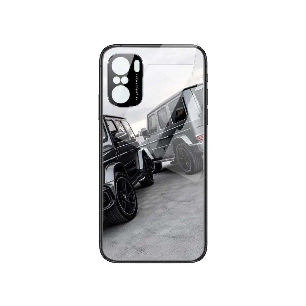 

Luxury car M-Mercedes-Benz case Phone Case For POCO F1 F2 F3 Pro X3 M3 9C 10T Lite NFC Anime Black Cover Silicone Back Prett mi