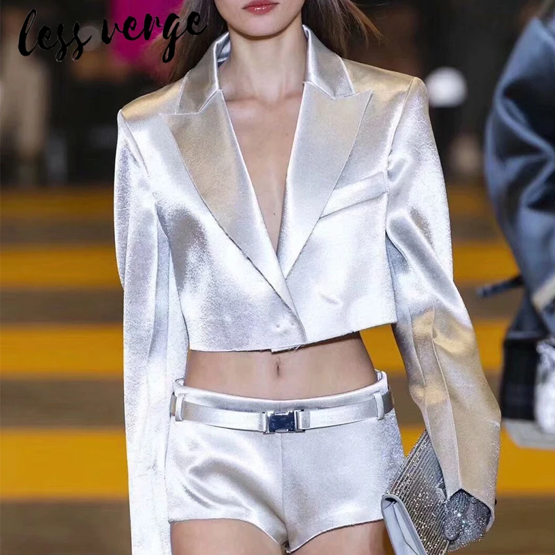 Lessverge/женский сексуальный комплект из двух частей для вечеринок и клубов