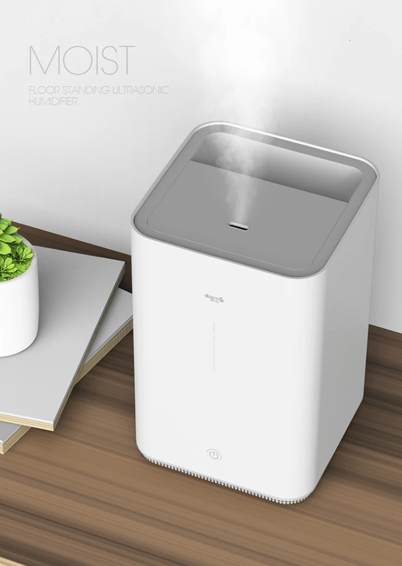 Xiaomi Deerma увлажнитель воздуха 4л большой емкости с водой и мелким туманом увлажнение дома, офиса, спальни, гостиной