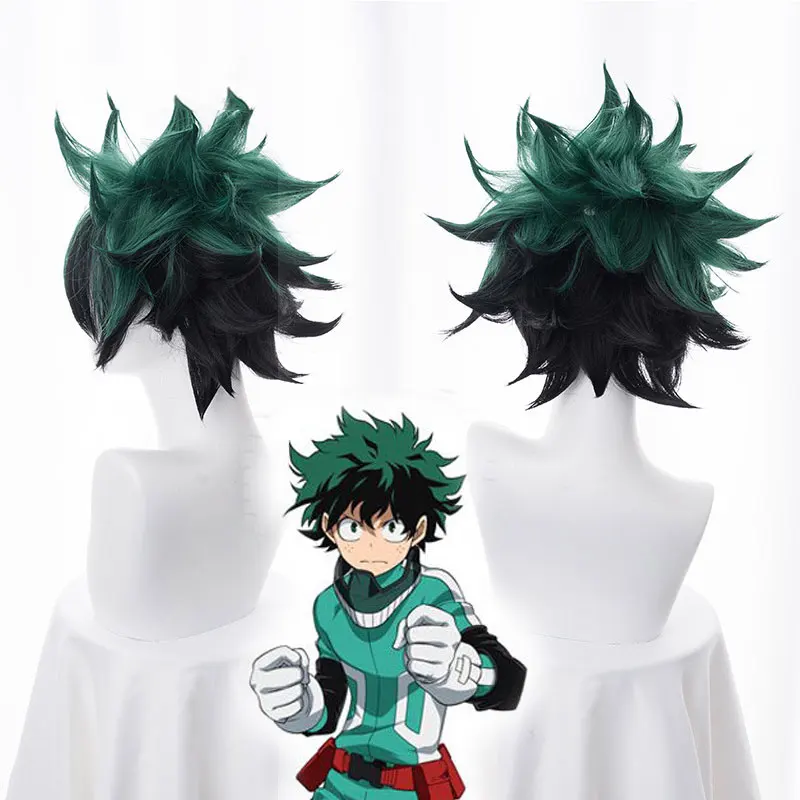 Izuku Midoriya Костюмы для косплея izku Midoriya Asui Tsuyu Ochaco Uraraka Cos Boku No Hero My Hero Academi школьная форма Аниме Спортивная одежда - Цвет: Izuku Midoriya