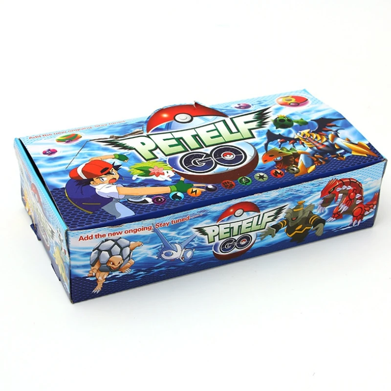 Original Pokeball 8 Pcs Ball +8 Figures Model Toys For Children Pokemon With Box | Action