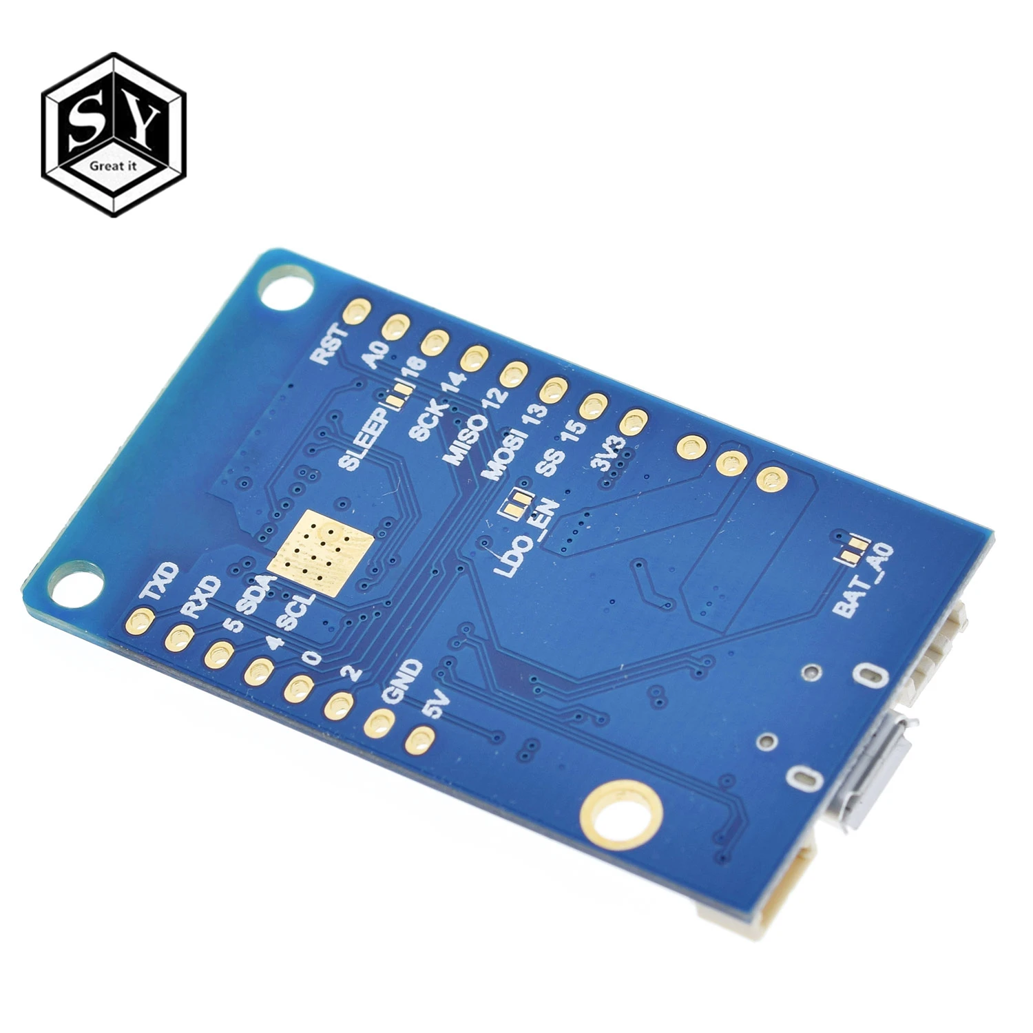 TTGO T-Base ESP8266 WiFi беспроводной модуль 4 Мб флэш-порт 2C для Arduino микропитон NodeMCU