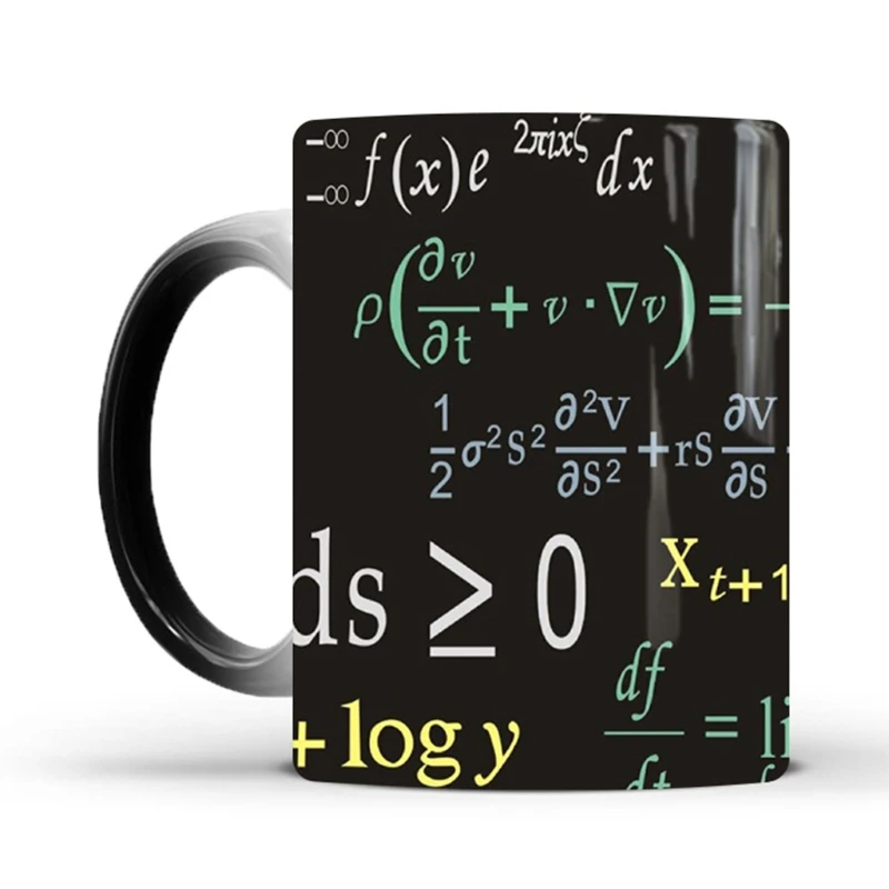 Design Math Mug 350ml Ceramic Coffee Featuring Famous Mathematical Formulas 896A | Дом и сад