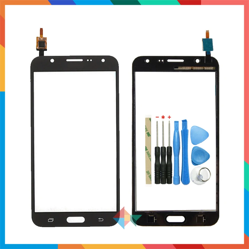 High Quality 5.5&quot For Samsung Galaxy J7 J700F J700M J700H J700 Touch Screen Digitizer Front Glass Lens Sensor Panel + Tool | Мобильные
