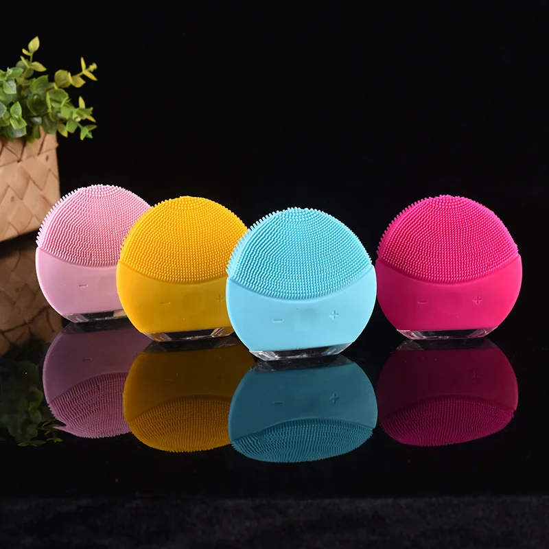 Mini 2 Limpieza электрическая Очищающая щетка для лица USB силиконовый звуковой