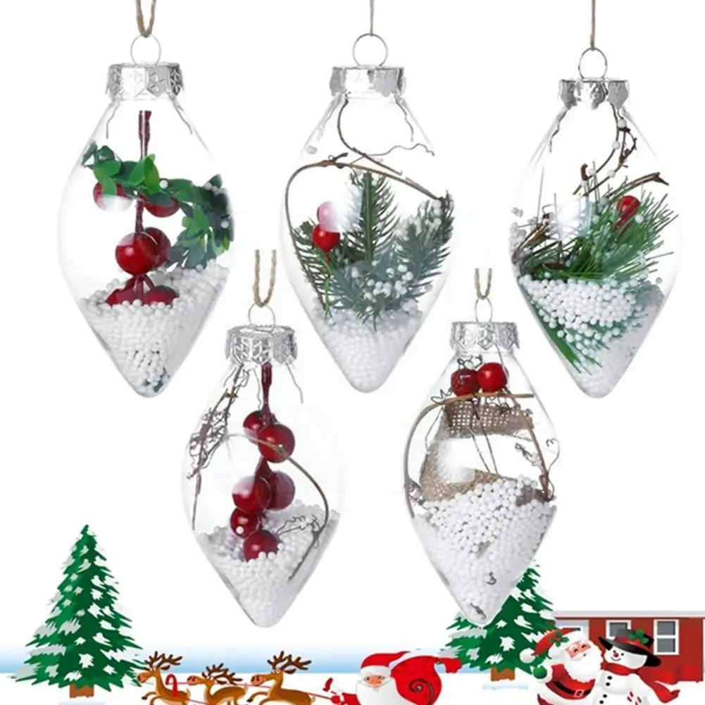 

1PC Christmas Tree Ball Pendant Hanging Decoration Home Ornaments Christmas Drop Pendant Xmas Hanging Decoration Tree Ball J0I7