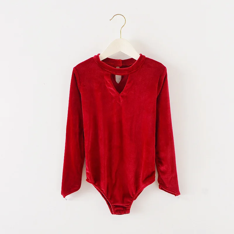 Детское платье для латиноамериканских танцев осенне зимнее бархатное с длинным