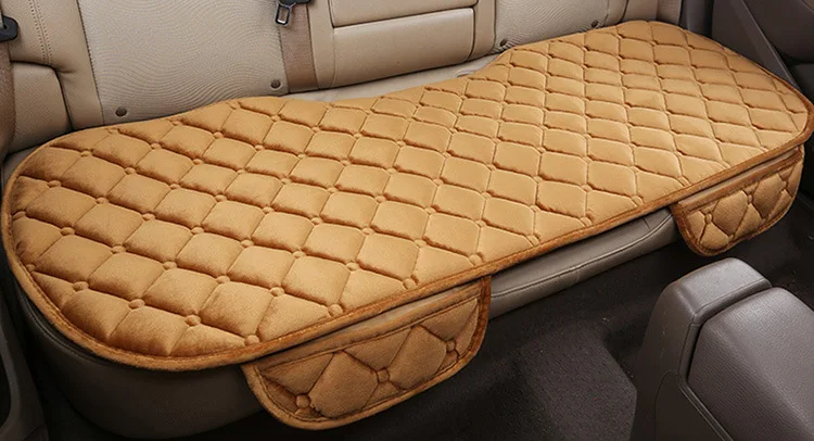 Чехол на сиденье автомобиля зимняя теплая подушка противоскользящая