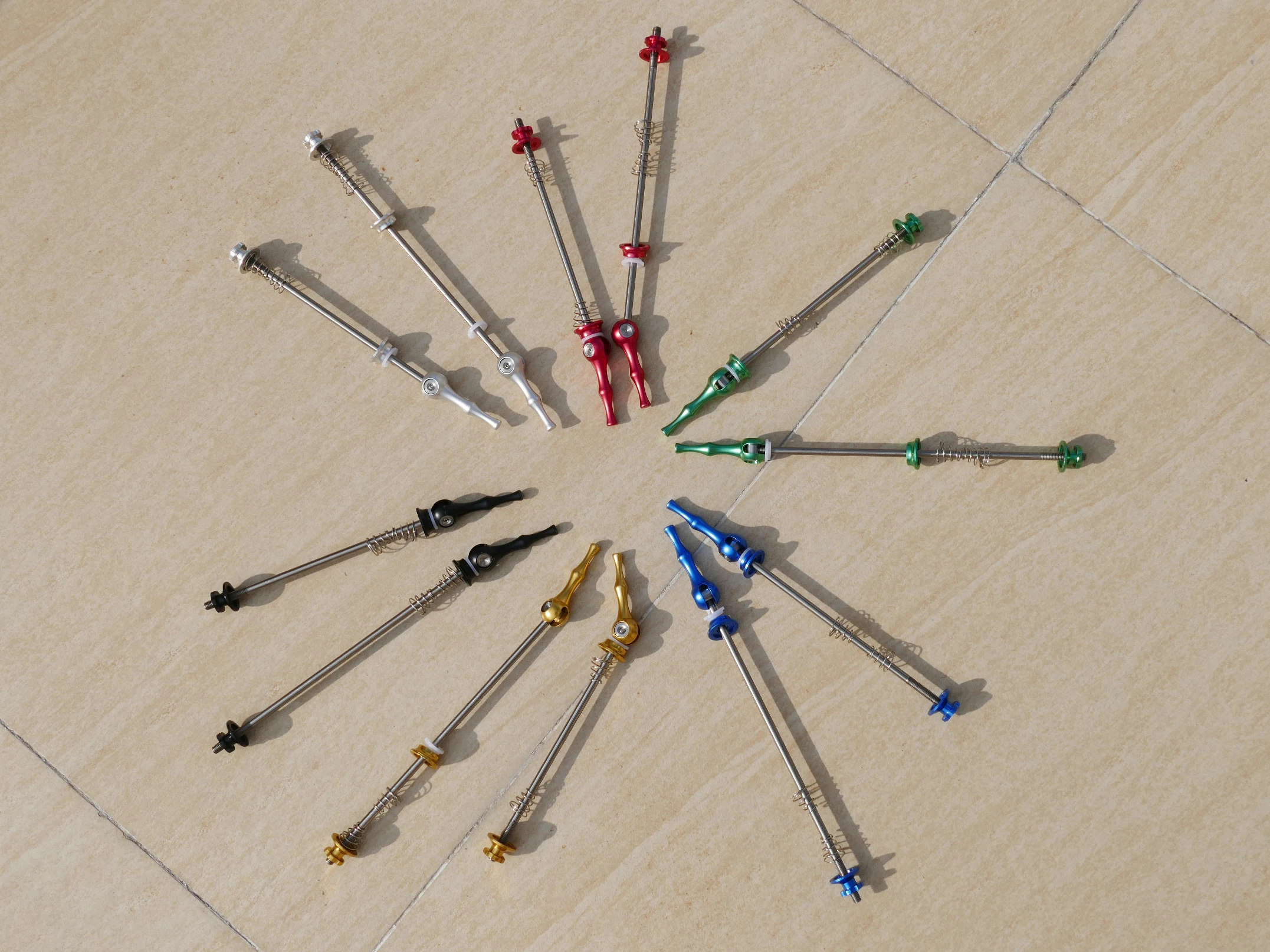 QR 1 высококачественный титановый быстроразъемный шампур для MTB/шоссейного колеса