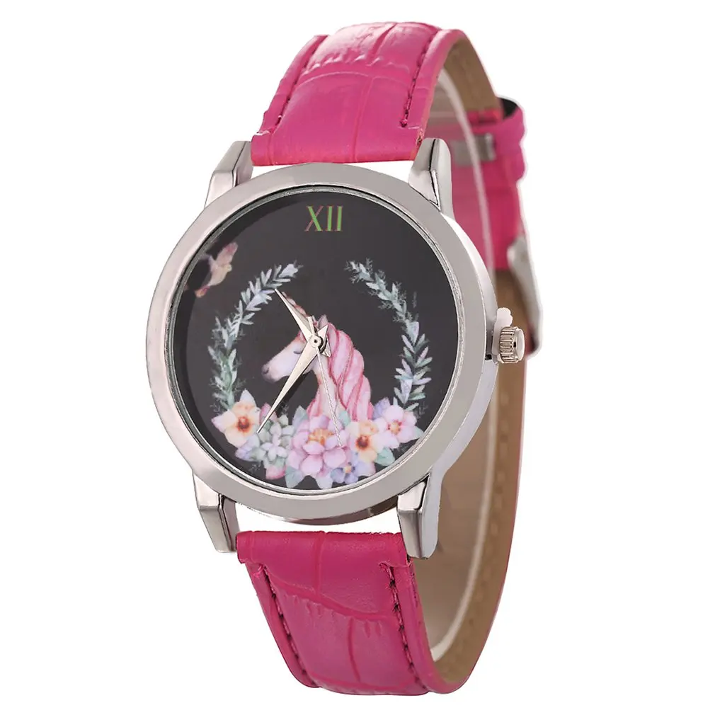Женские кварцевые часы разных цветов с кожаным ремешком наручные аналоговые Reloj