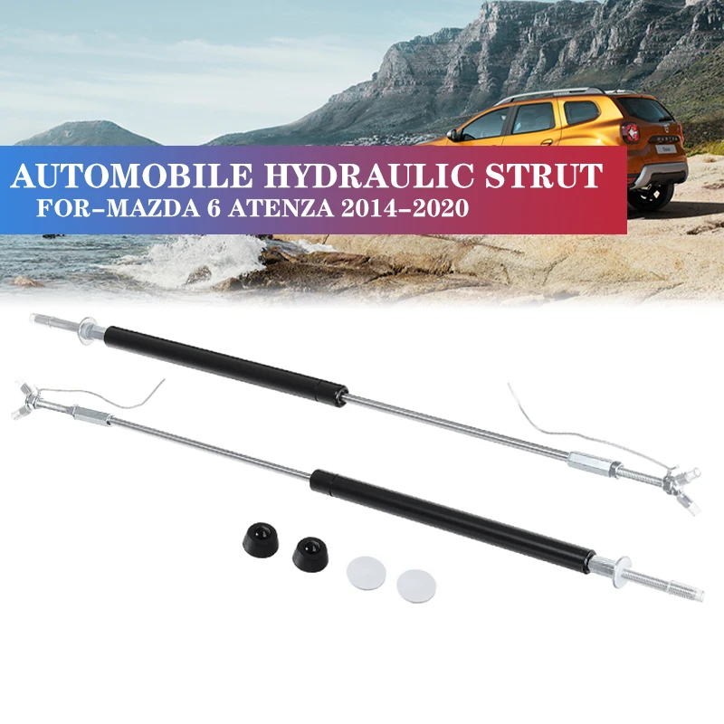 

2pcs Auto Refit Car Rear Tailgate Back Trunk Door Spring Shock Lifting Bracket Hydraulic Rod Strut Bars For-Mazda 6 atenza 2014-