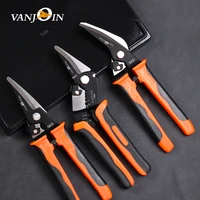 vanjoin iron scissors sheet metal cutter multifunction wire cutter shears pliers hand tools professional electrician scissors