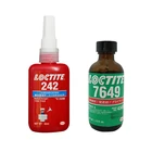 Синий клей Loctite 242 средней вязкости, клей для фиксации резьбы, уплотнительный клей, 7649 ускоренный отверждающий агент, катализатор 50 мл