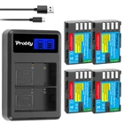 Зарядное устройство Probty на 2300 мА  ч с двумя USB-портами и ЖК-дисплеем