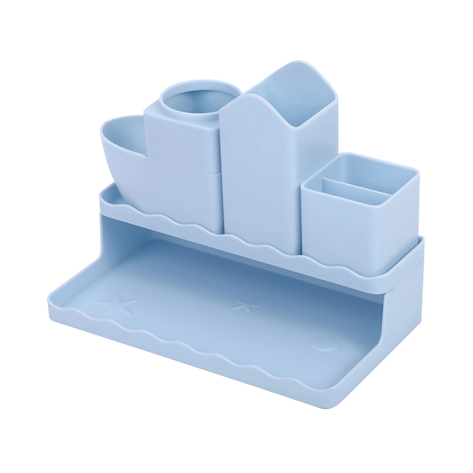 

Комбинированный пластиковый держатель для ручек, домашняя искусственная Канцелярия, органайзер для офисного и школьного стола