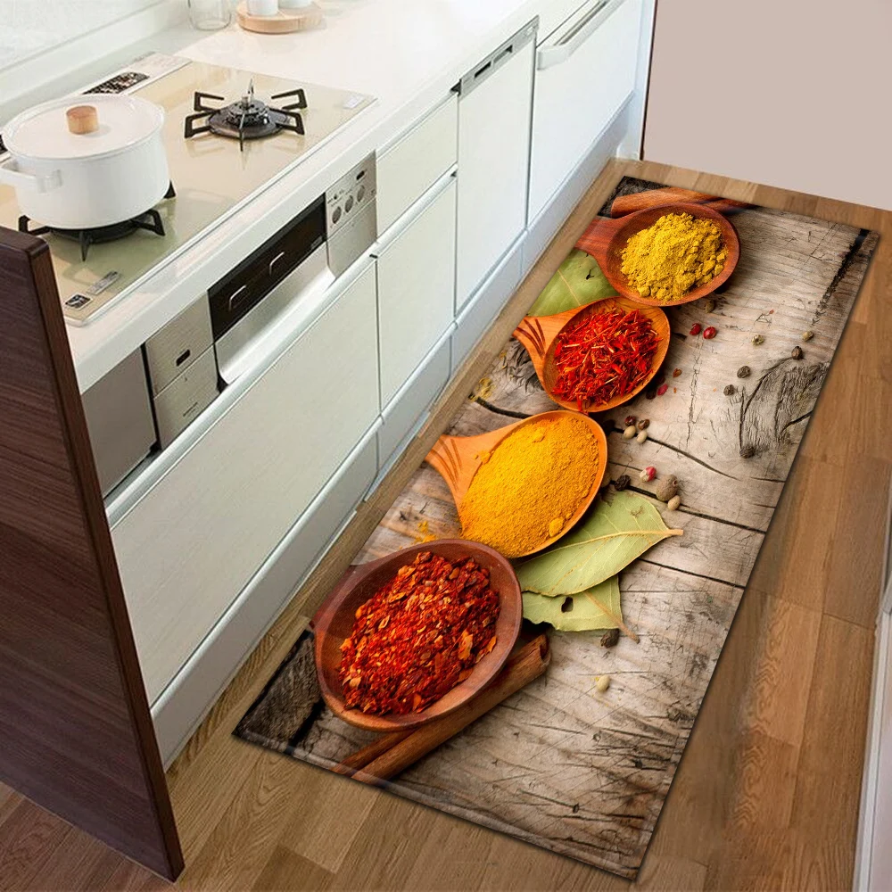 

Modern Kitchen Doormat Decoration Bedroom Carpet Bedside Children's Tatami Mat Bathroom Anti-Slip Floor Home Balcony Hallway Rug