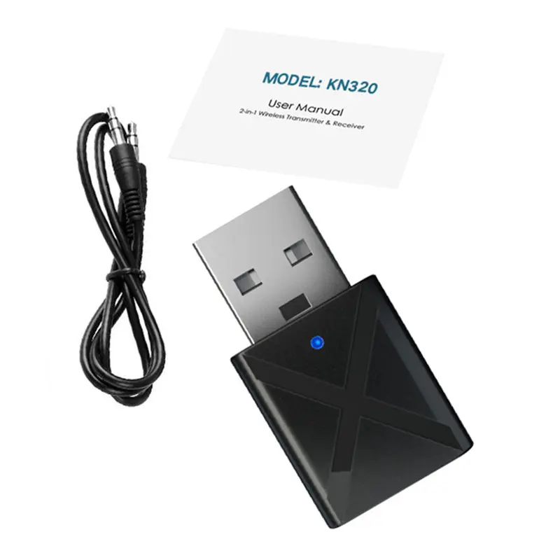 Bluetooth 5,0 аудио приемник передатчик мини стерео Bluetooth AUX RCA USB 3,5 мм разъем для ТВ ПК автомобильный комплект беспроводной адаптер