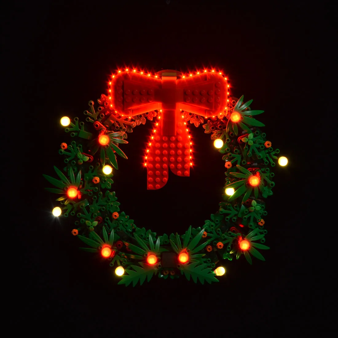 

Building Blocks LED Lighting Kit for Christmas Wreath 40426 (LED Included Only, No Kit) - Standard /Classic Version