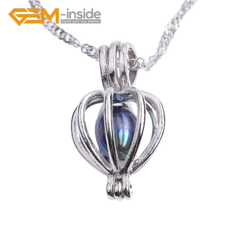 Ожерелье из натурального пресноводного жемчуга желаний ожерелье Устрица