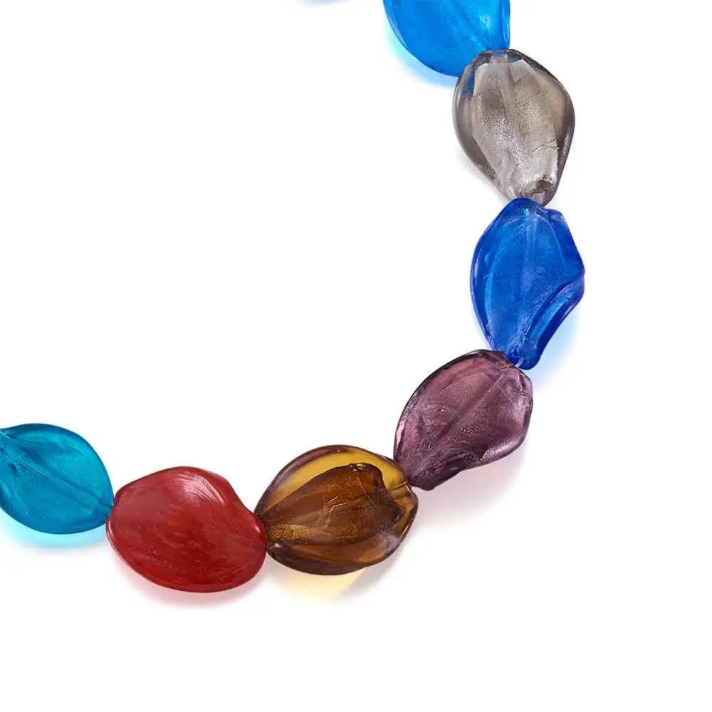 Около 10 шт./нитка перламутровые плетеные бусины ручной работы с внутренним