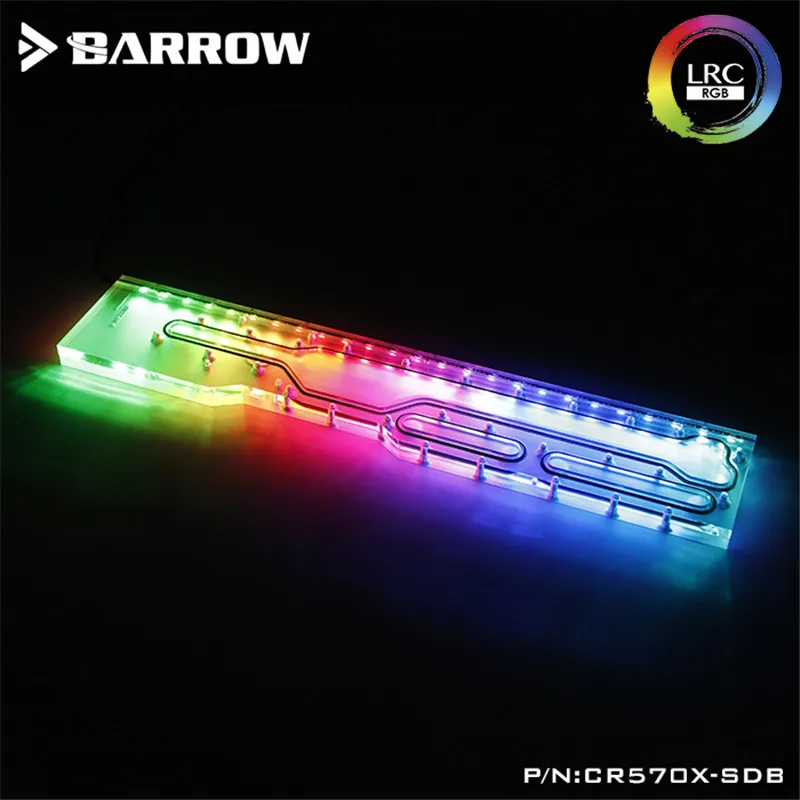 Barrow Distro Plate для CORSAIR 570X/500D чехол дефлектор водной дорожки ПК система жидкого