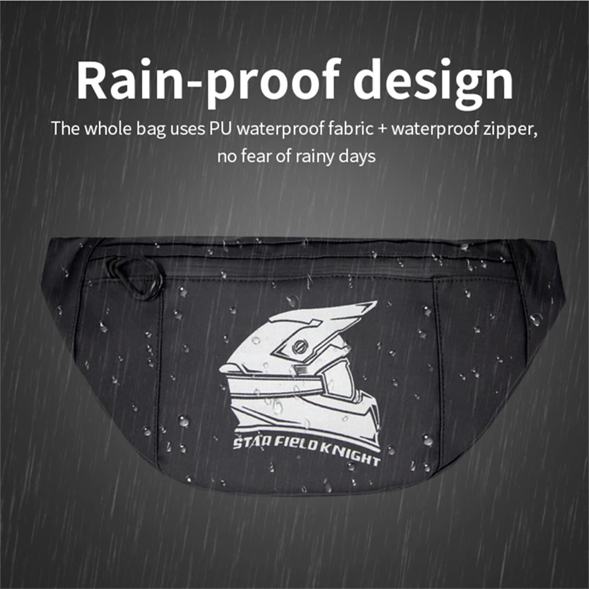 Многофункциональная Мужская нагрудная сумка водонепроницаемая модная