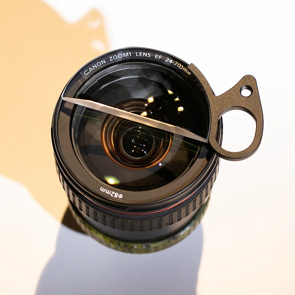 

79mm Handheld Semicircle Kaleidoscope Special Effects Filter Photographic Video SLR Camera Accessories